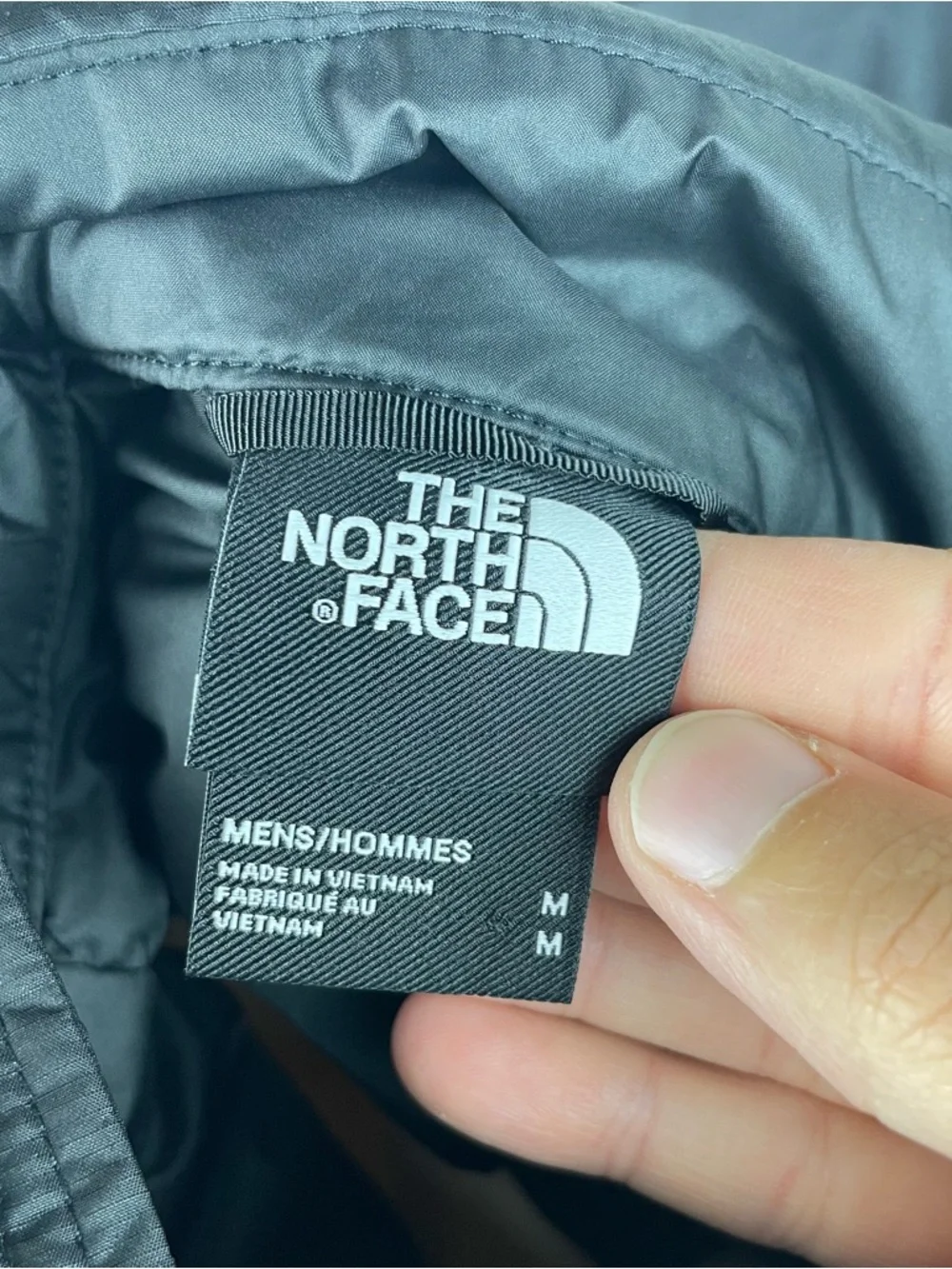 The North Face Black 550 Puffer Full Zip Vest Men Medium Waterfowl Feathers Down